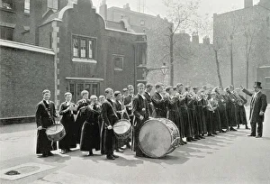 Christs Prints: The Band of the Hall-Play, Christ's Hospital, London