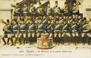 Abbas Prints: The band of HH Abbas II Hilmi Bey - Khedive of Egypt
