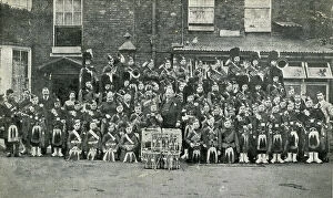 Memory Collection: Band and Pipers at Gordon Boys Orphanage, Dover, Kent