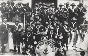 Trombone Prints: Band of the Regina Boy Scouts Troop, Canada
