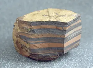 Silica Prints: Banded iron formation
