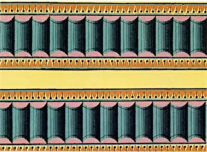 Benard Prints: Banded Repetitive Motif Date: 1800