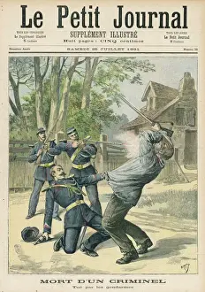 Shot Prints: Bandit / Shot / France / 1891