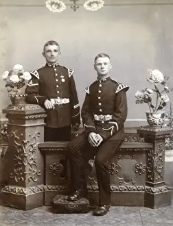 Fusiliers Prints: Bandsmen of the Royal Inniskilling Fusiliers