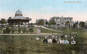 Alloa Gallery: The Bandstand and Academy, Alloa