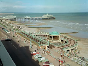Bandstand and pier, Eastbourne