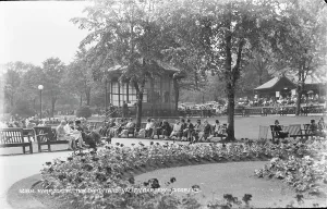 Bandstand Prints: The Bandstand in Valley Gardens