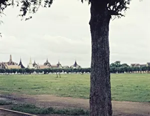 Bangkok Prints: Bangkok Cremation ground - Thailand