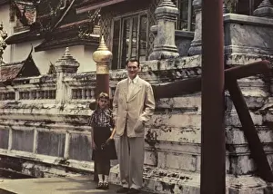 Bangkok Prints: Bangkok Elephant post - Thailand