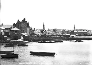 Bangor Tower and Quay Road from the Pier