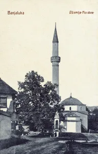 Bosnia Prints: Banja Luka, Bosnia and Herzegovina - Arnaudija Mosque