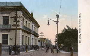 Images Dated 29th September 2015: Bank building, San Jose, Costa Rica, Central America