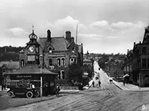 Matlock Prints: Bank and Crown Hotel, Matlock, Derbyshire