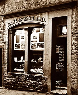 Bank of England shop, Burnley, Lancashire, early 1900s