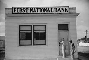 Fairfield Gallery: Bank, Fairfield, Montana