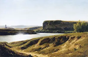 Banks of the River Tiber, by Andre Giroux