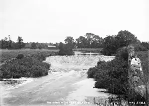 Bann Prints: The Bann Weir near Gilford