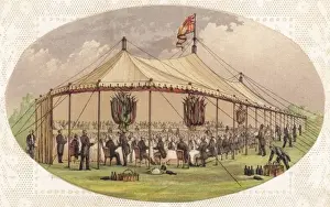 Marquee Prints: Banquet in a Marquee