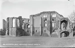 Banqueting Prints: Banqueting Hall, Kenilworth Castle