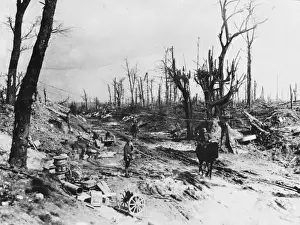 Infrastructure Prints: Bapaume approach WWI