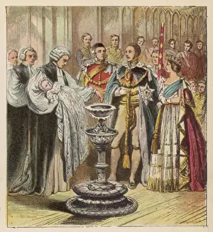Baptisms Prints: Baptism of Albert Edward
