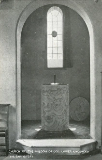 Baptistery Gallery: The Baptistery, Church of the Wisdom of God, Surrey