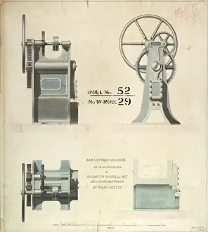 Bar cutting machine