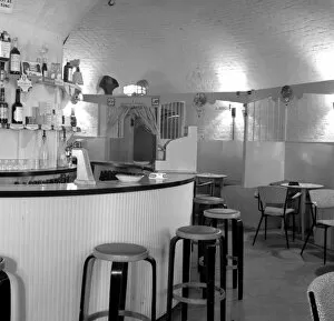 Tables Collection: Bar inside a martello tower, Walton-on-the-Naze, Essex