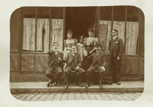 Images Dated 15th May 2012: A bar is Paris. Staff photo