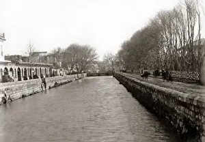 Barada River, Damscus, Syria, circa 1890