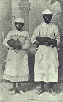 Barbados Prints: Barbadian Women selling piglets