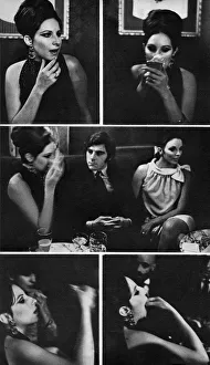 Jan16 Collection: Barbara Streisand, Joan Collins and Anthony Newley