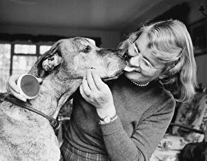 Kissing Collection: Barbara Woodhouse & Dog