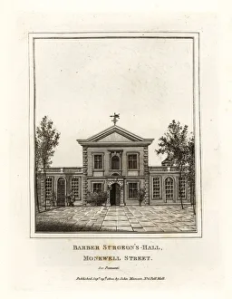 Alley Gallery: Barber Surgeons Hall, Monkwell Street