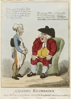 Examination Prints: A Barbers Examination