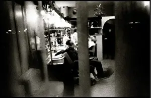 Shone Prints: Barbers shop Viareggio, Italy