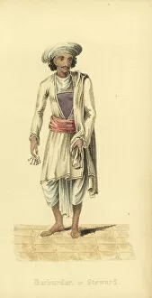 Barburdar or Indian steward