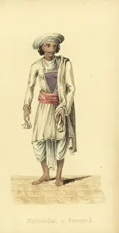 Loincloth Prints: Barburdar or Indian steward