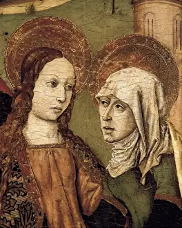 1485 Prints: BARCELO, Joan. The Visitation Altarpiece