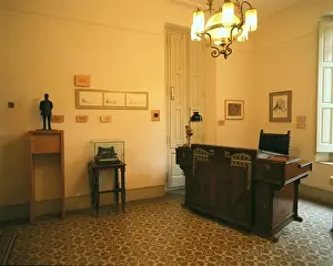 Gaudi Prints: Barcelona. Gaudi House Museum. Studio of Gaud