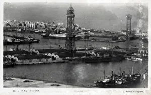 Barcelona Harbour - Catalonia, Spain - Cable Car