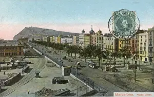 Paseo Prints: Barcelona, Spain - Paseo Colon
