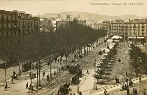Barcelona, Spain - Plaza de Cataluna
