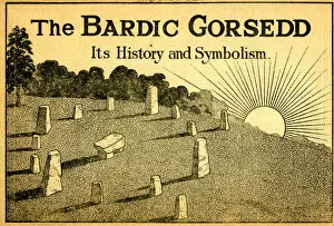 Images Dated 17th January 2020: The Bardic Gorsedd, Stone Circle