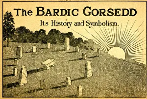 Images Dated 17th January 2020: The Bardic Gorsedd, Stone Circle