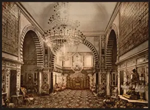 Bardo Prints: Bardo, the throne room, Tunis, Tunisia