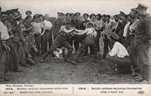 Bare Knuckle Fighting - Trenches, WW1 - British Soldiers