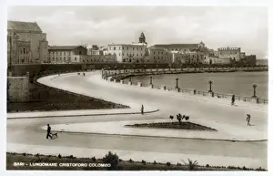 Christopher Prints: Bari, Italy - The Christopher Columbus Seafront