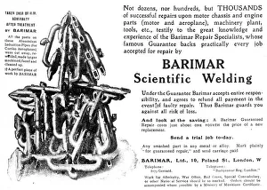 Welding Prints: Barimar Scientific Welding 1916 Advert