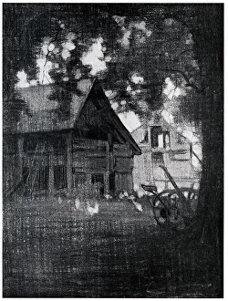 Bark Prints: The Barn